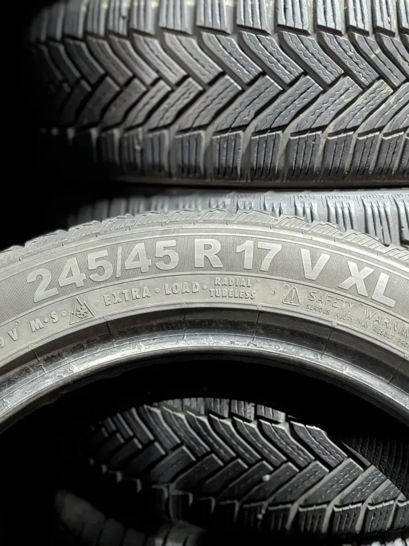 Резина зима зимові 245 45 r17 Semperit 23 рік колеса шини Gtyres — фото 7