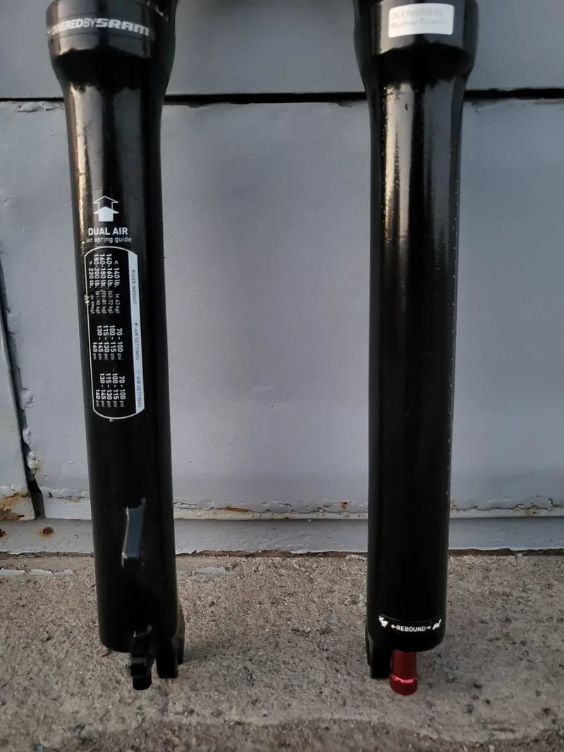 Rock Shox Reba Team Dual Air 26" — фото 7