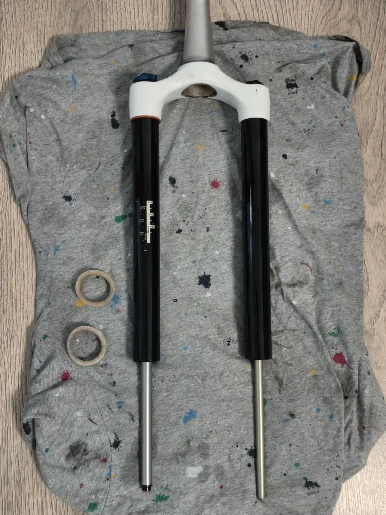 Rock Shox revelation Після ТО! Шток 17,5 150мм 100х15 вилка — фото 7