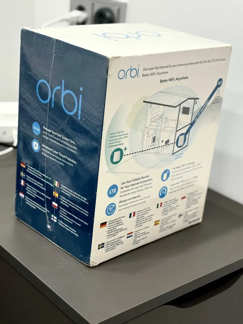 Роутер-модем Netgear Orbi LBR20 4G LTE швидкість до 1.2 Гбіт/с. — фото 4