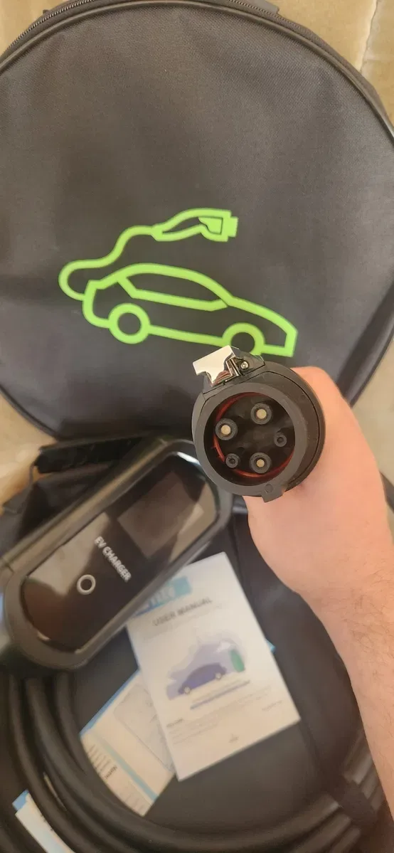 Розпродаж! EV Charger 32A Type1 Type2 GBT Зарядка 7 КВ 5м кабель — фото 2