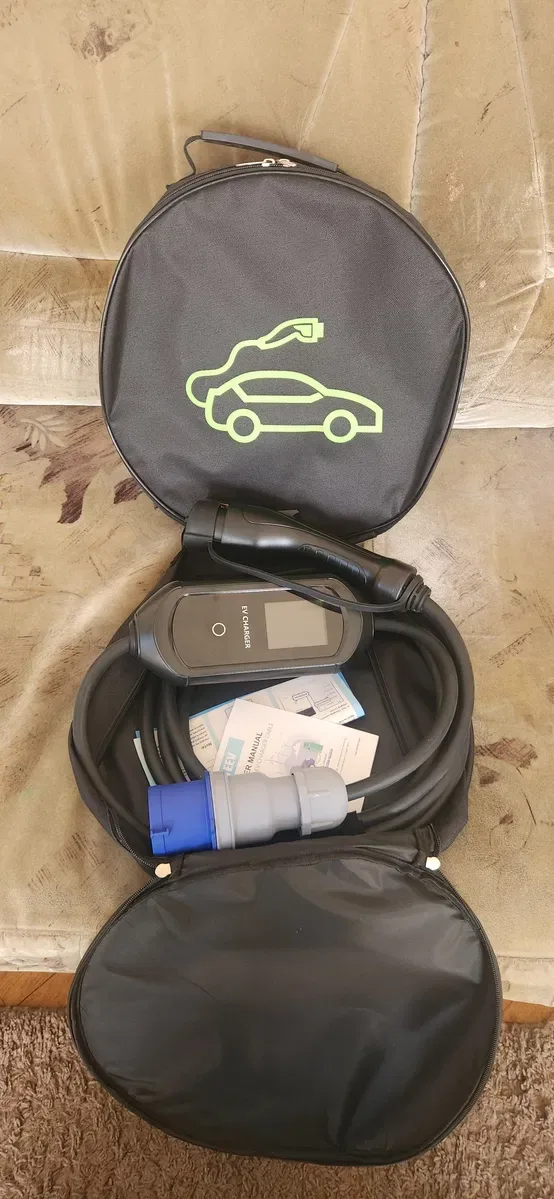 Розпродаж! EV Charger 32A Type1 Type2 GBT Зарядка 7 КВ 5м кабель — фото 3