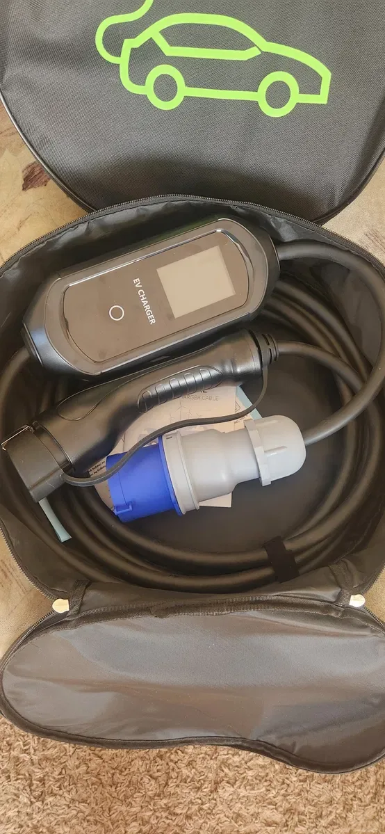 Розпродаж! EV Charger 32A Type1 Type2 GBT Зарядка 7 КВ 5м кабель — фото 4