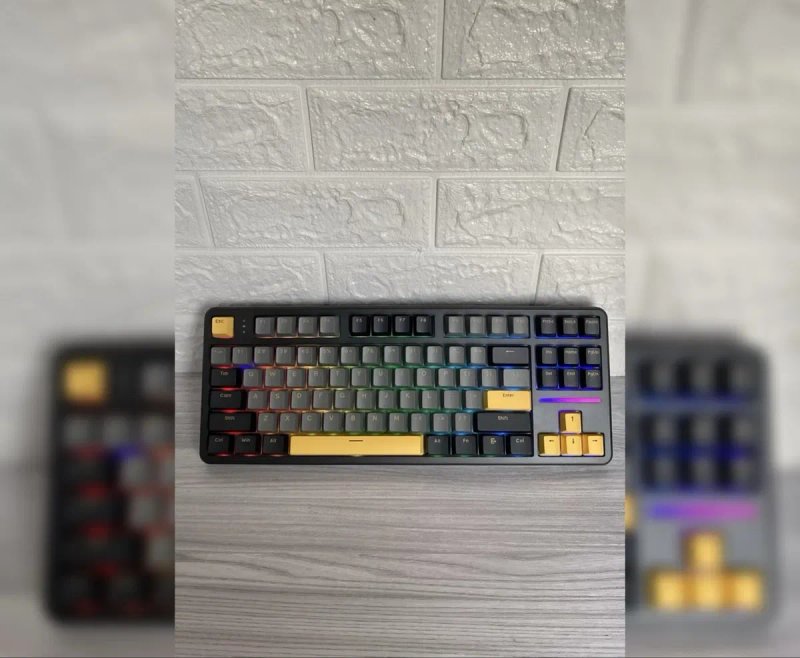 РОЗПРОДАЖ! Клавіатура Attack Shark X87 - бездротова механічна RGB — фото 2