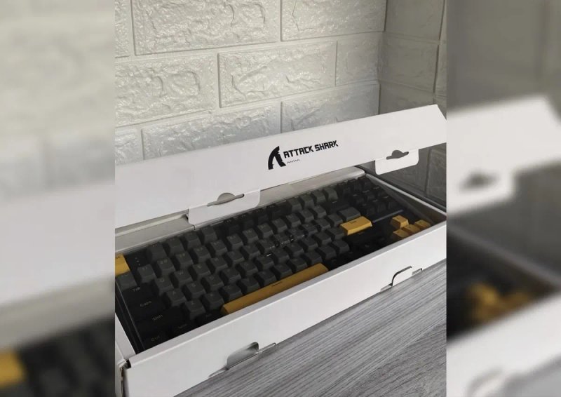 РОЗПРОДАЖ! Клавіатура Attack Shark X87 - бездротова механічна RGB — фото 4