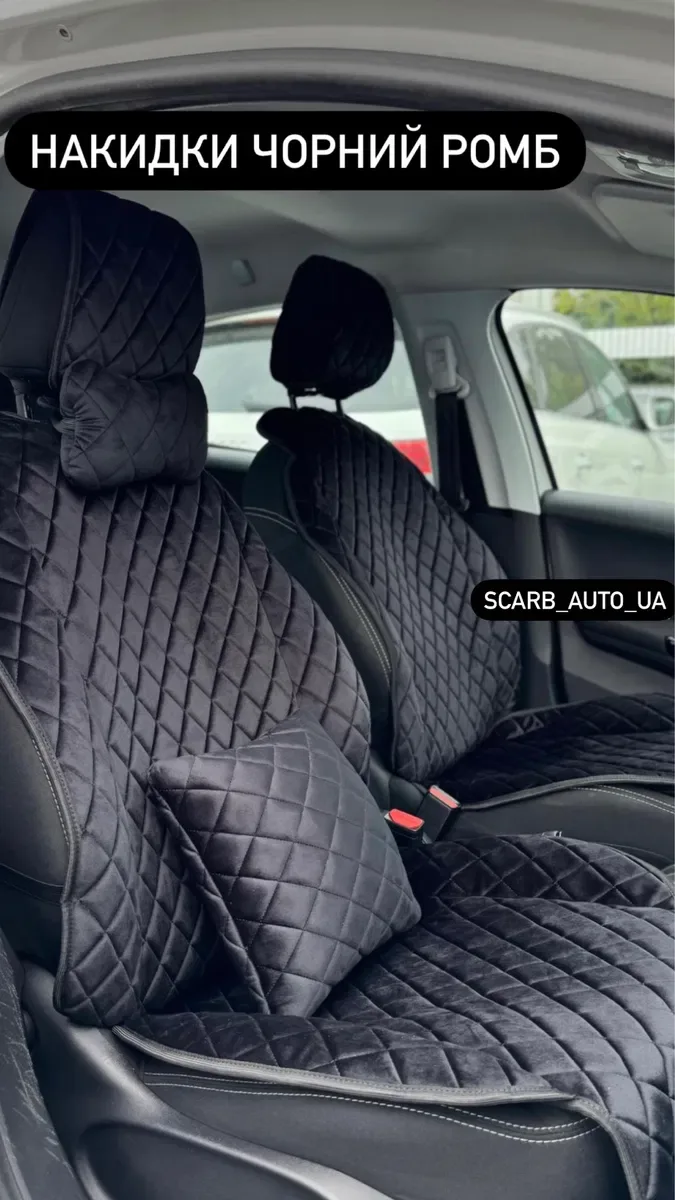 РОЗПРОДАЖ! Накидки Чохли на сидіння авто Шкода Форд Тойота Пасат Мазда — фото 5