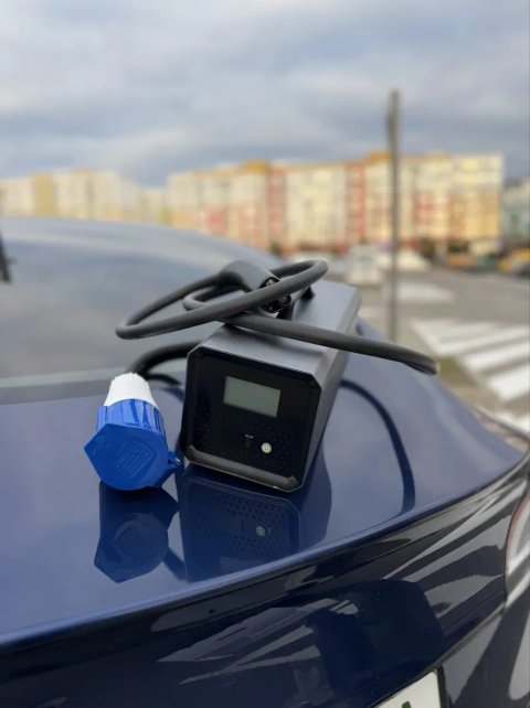 Розрядник 5 7 кВт для тесли 3 Y S X з Америки USA nacs-ts tesla V2H