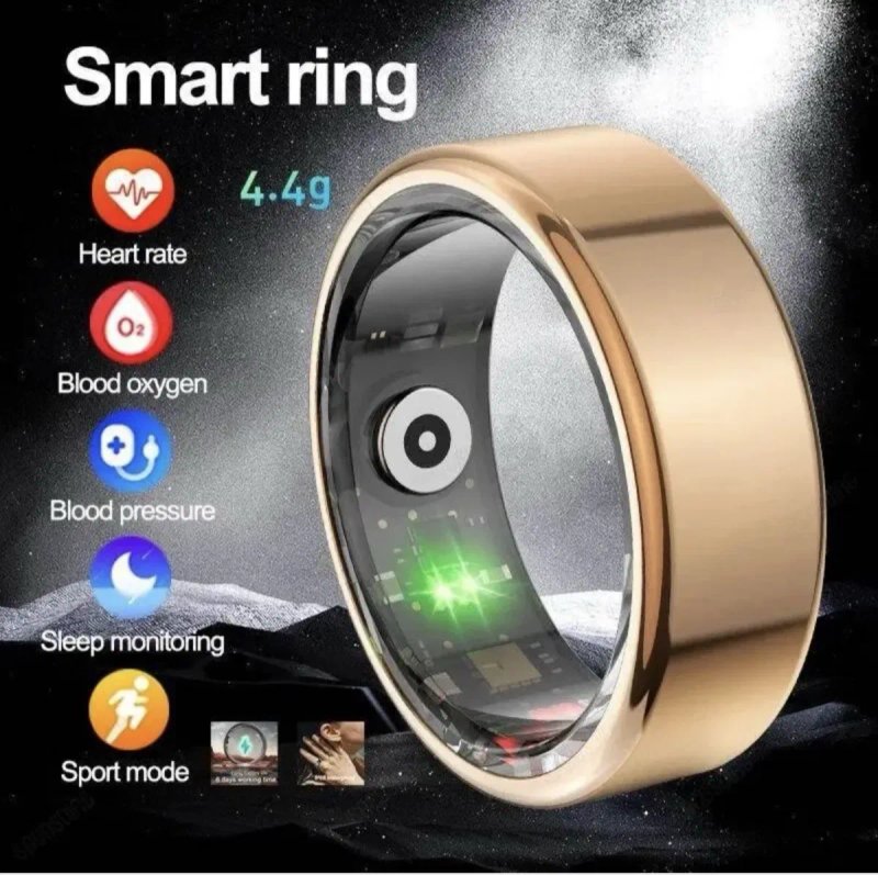 Розумне кільце LuckRing Smart Heart Ring (Розмір 12, це 21,4мм) — фото 2