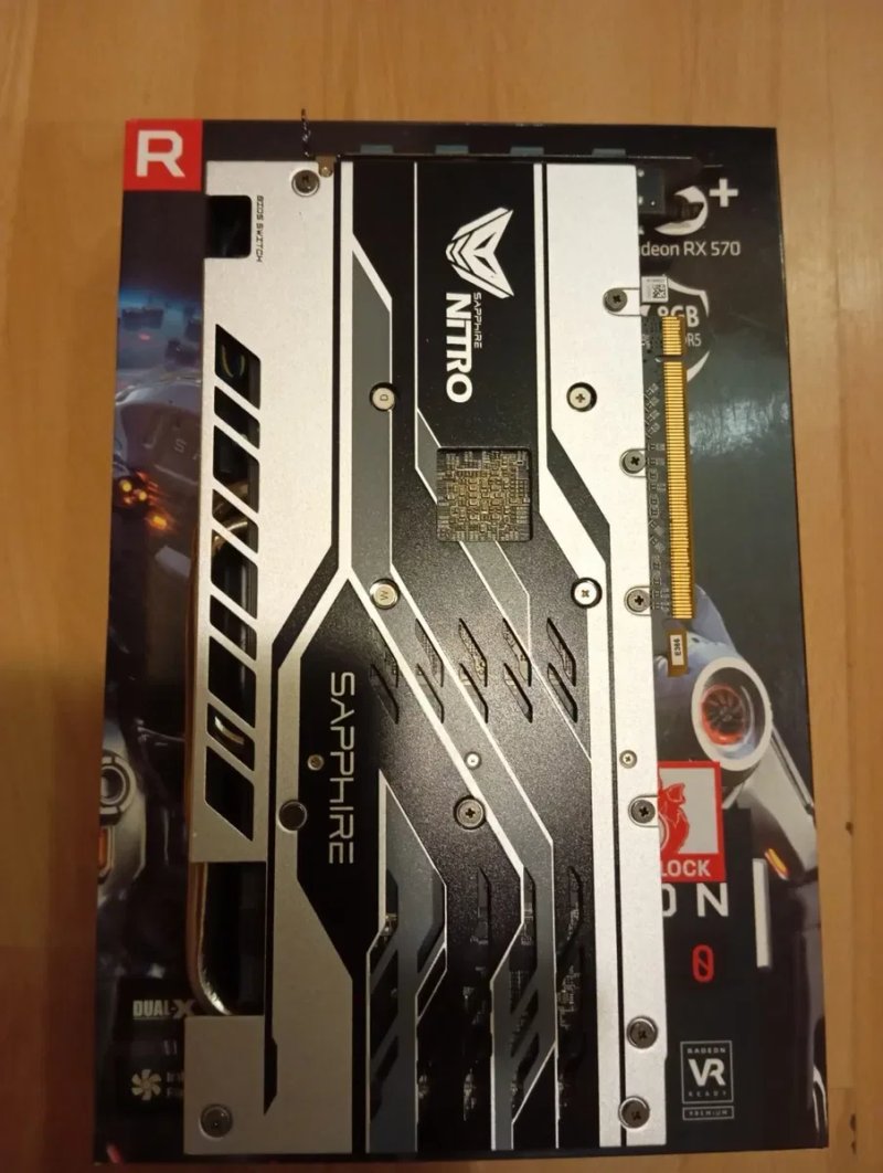 RX 570 8gb Sapphire Nitro+ Гарантія — фото 4