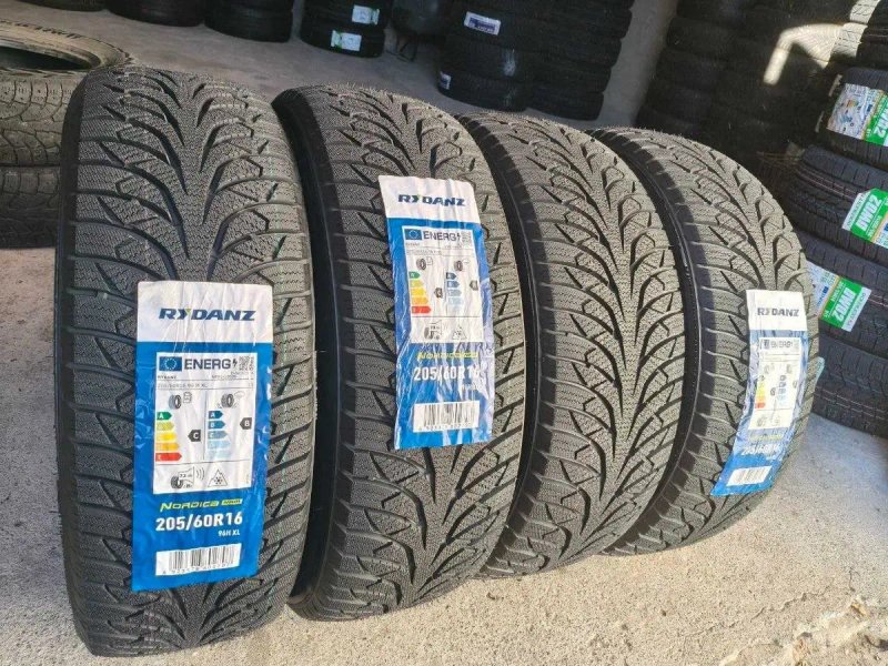 Rydanz Nordica NR01 205/60r16 96H Extra Load made in China 26рік, ЗИМОВІ НОВІ (8мм) — фото 3