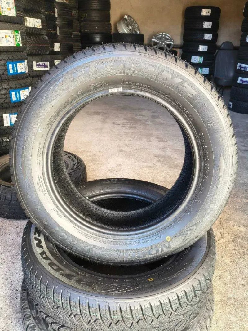 Rydanz Nordica NR01 205/60r16 96H Extra Load made in China 26рік, ЗИМОВІ НОВІ (8мм) — фото 5