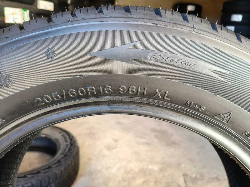 Rydanz Nordica NR01 205/60r16 96H Extra Load made in China 26рік, ЗИМОВІ НОВІ (8мм) — фото 8