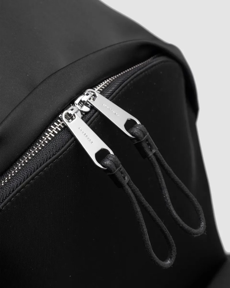 Рюкзак чоловічий Burberry Logo Print Nylon Backpack Black копія 1:1 — фото 3