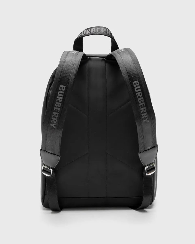 Рюкзак чоловічий Burberry Logo Print Nylon Backpack Black копія 1:1 — фото 2
