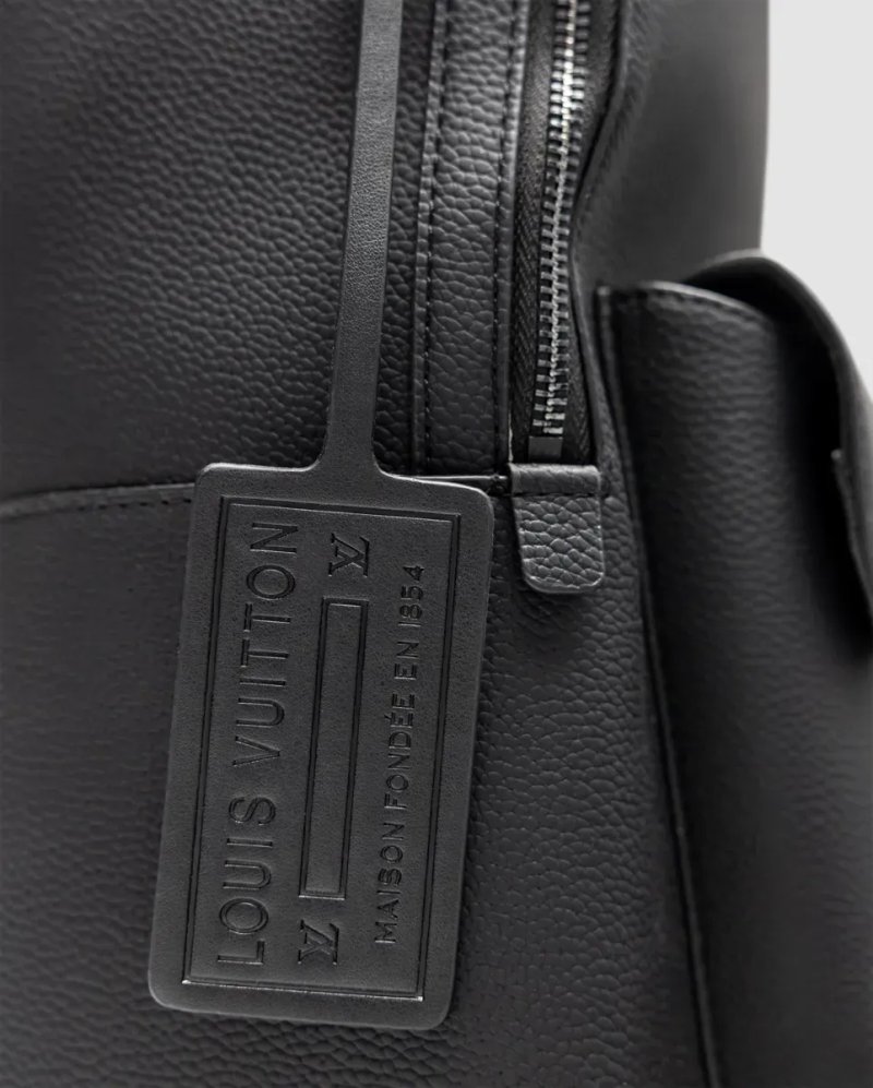 Рюкзак чоловічий Louis Vuitton Takeoff Backpack Aerogram Black копія 1:1 — фото 6