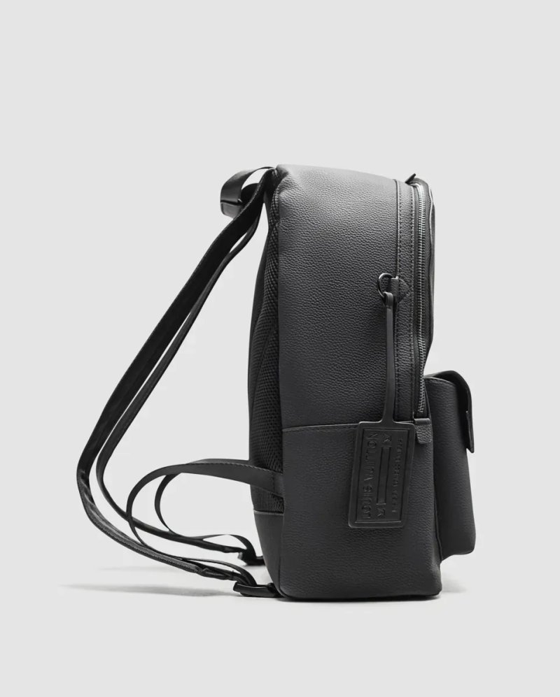 Рюкзак чоловічий Louis Vuitton Takeoff Backpack Aerogram Black копія 1:1 — фото 4