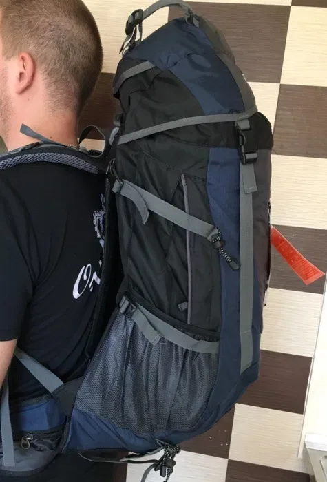 Рюкзак для путешествий туристический походныйThe North Face 60 литров — фото 8