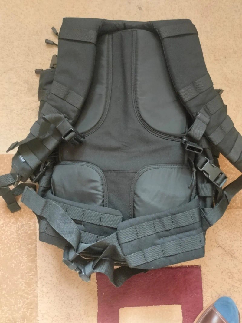 Рюкзак тактичний 5.11 RUSH72 2.0 Backpack Black + додаткова сумка 5.11 — фото 4