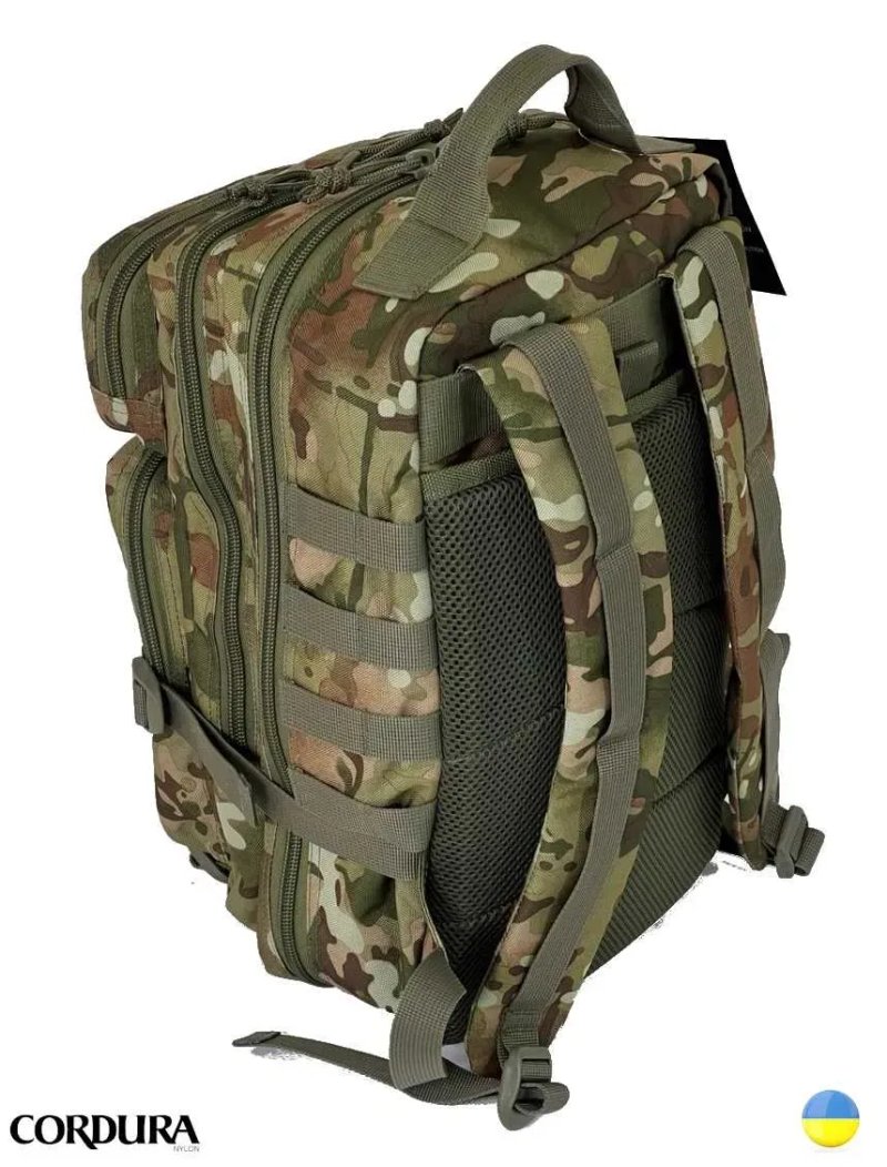 Рюкзак тактичний Cordura 1000D Multicam 25L — фото 4