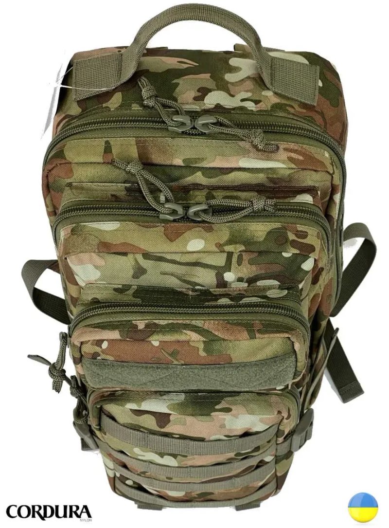 Рюкзак тактичний Cordura 1000D Multicam 25L — фото 5