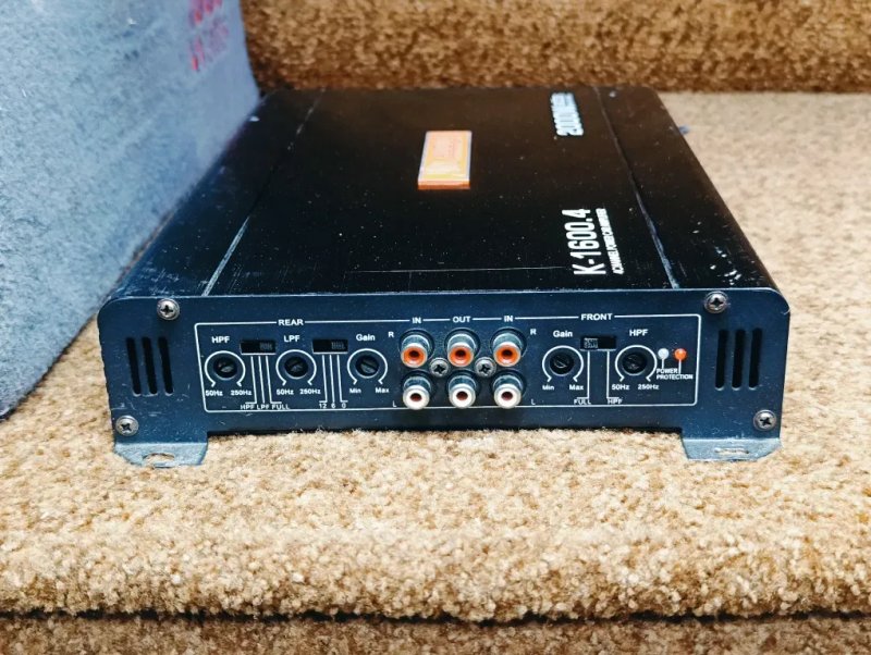 Сабвуфер Kenwood+4х канальний підсилювач JN audio k1600.4 — фото 5