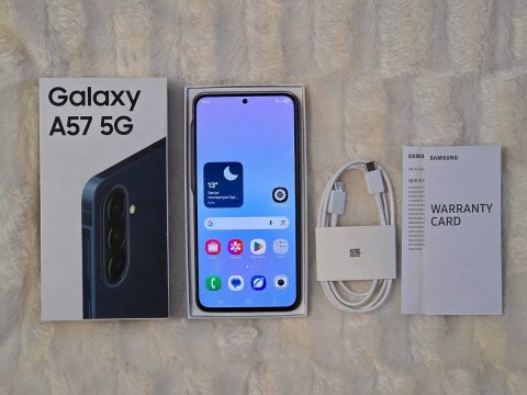 Samsung A57 256GB Новий! 1 цикл зарядки. Заводський комплект! Є ОПЛАТА ЧАСТИНАМИ!
