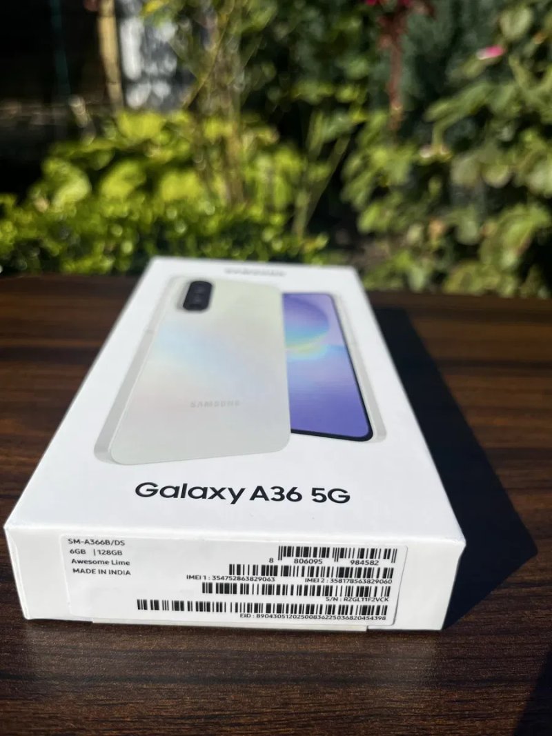 Samsung Galaxy A36 5G — 6/128 ГБ новий в пломбах с заволу не скривався — фото 2