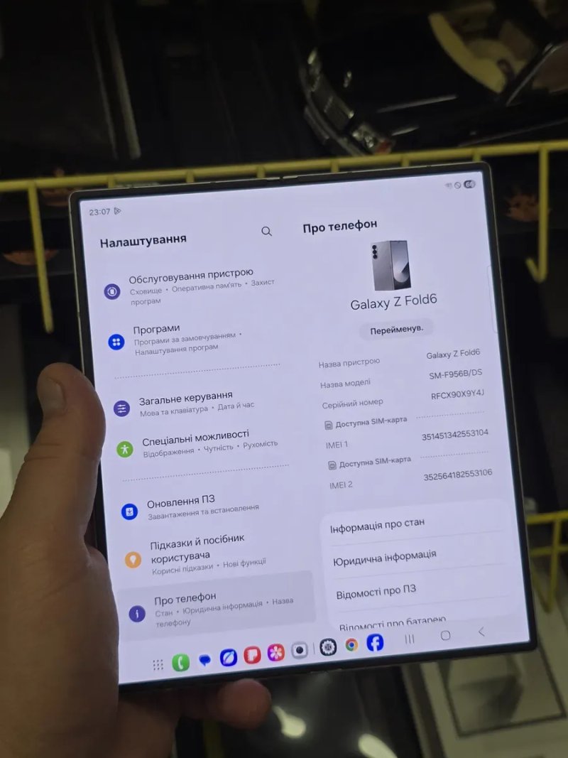 Samsung Galaxy Fold 6 12/256gb офіційний і відмінний стан — фото 5