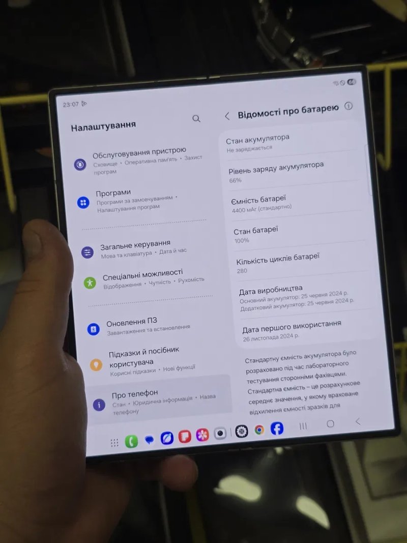 Samsung Galaxy Fold 6 12/256gb офіційний і відмінний стан — фото 6