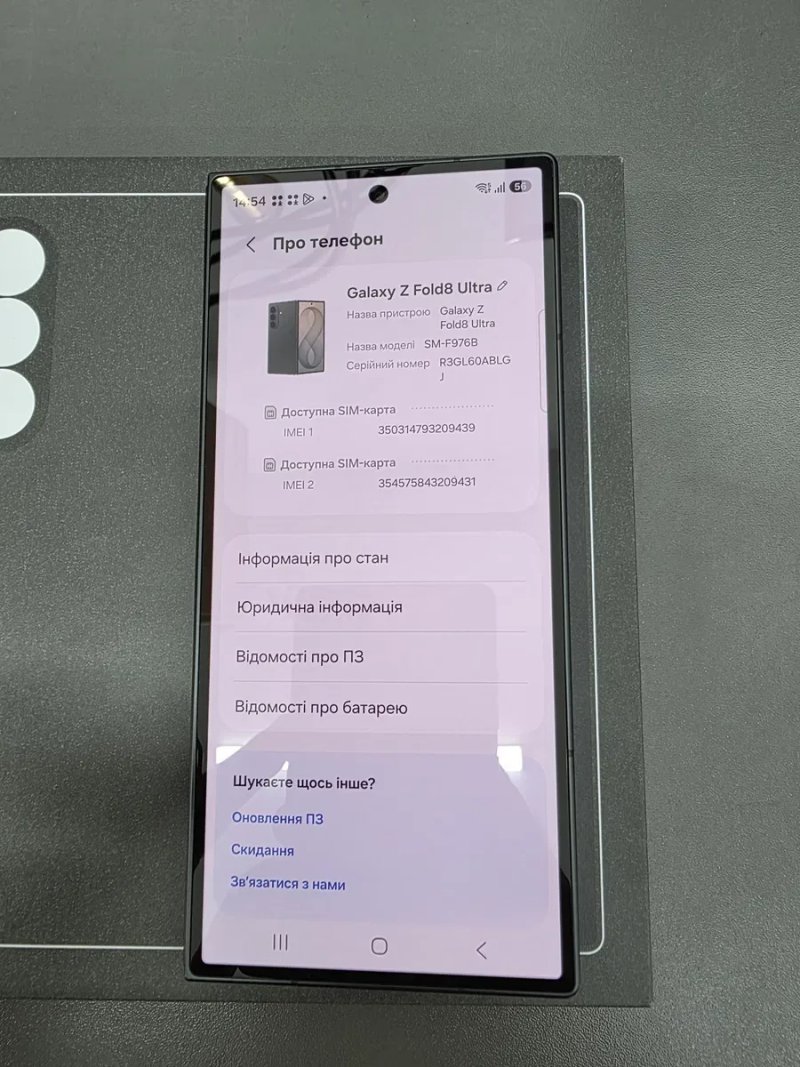Samsung Galaxy Fold8 Ultra 12/256GB Graphite (SM-F976B) — фото 2