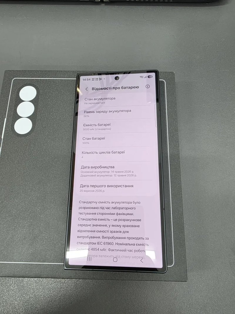 Samsung Galaxy Fold8 Ultra 12/256GB Graphite (SM-F976B) — фото 3