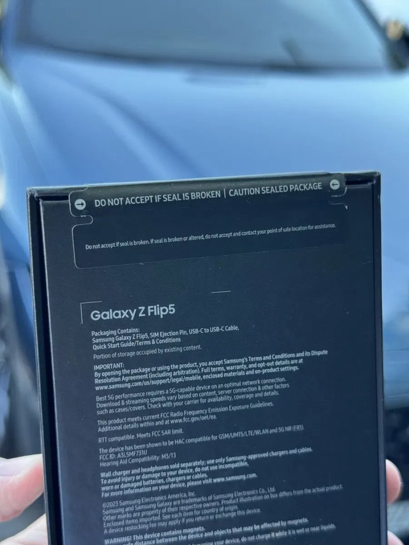 Samsung Galaxy Z Flip5 5G 8/512GB Mint, нові-запаковані ! — фото 4
