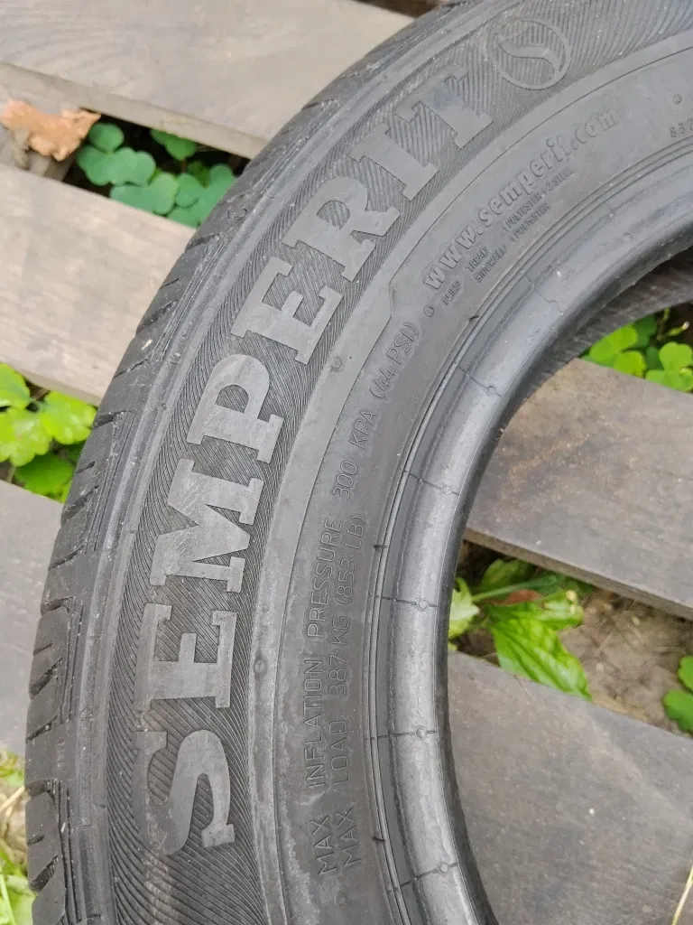 Semperit 145 80 r13 4шт 2шт шини Matiz б'у гума літня резина з Європи — фото 5