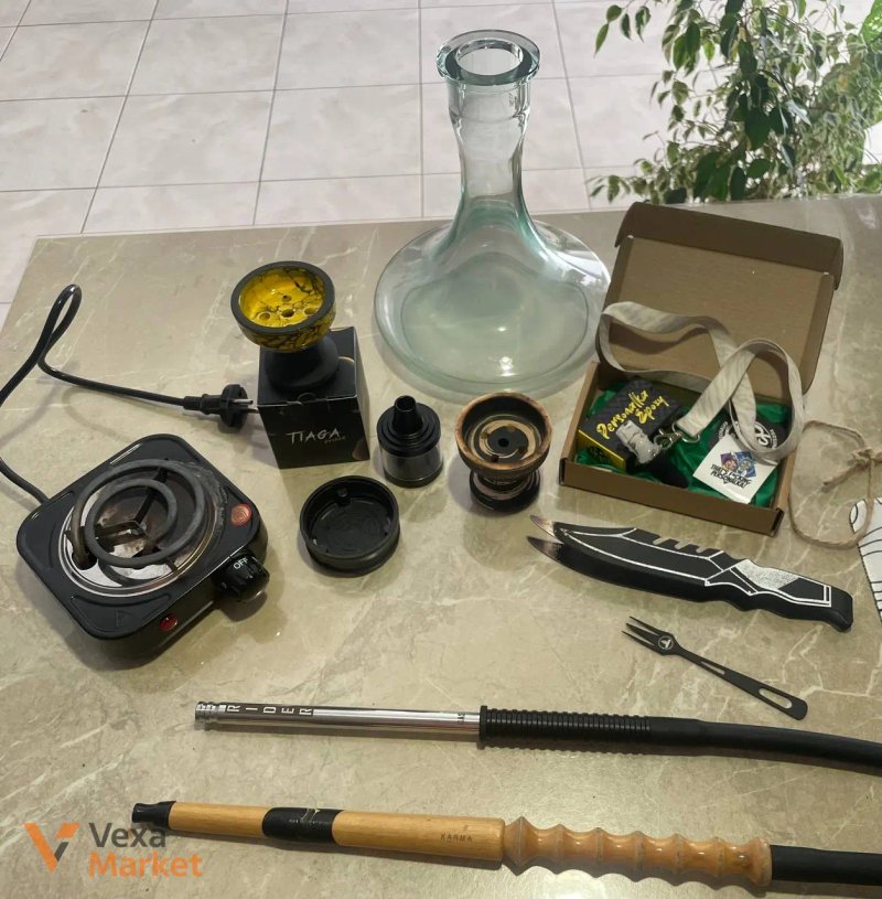 Шахта для кальяну Sky Hookah Classic та Alpha Hookah Model X Cosmo — фото 3
