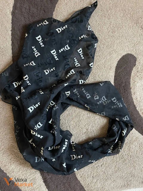 Шарф Dior чорний
