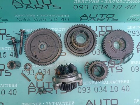 Шестерні ГРМ 2.5, 2.2  Рено  g9u g9t