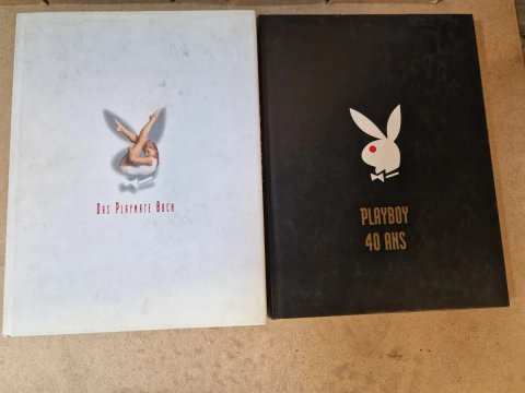 Шикарные зарубежные книги-альбомы PLAYBOY 2 шт.
