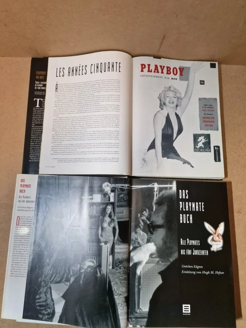 Шикарные зарубежные книги-альбомы PLAYBOY  2 шт. — фото 2