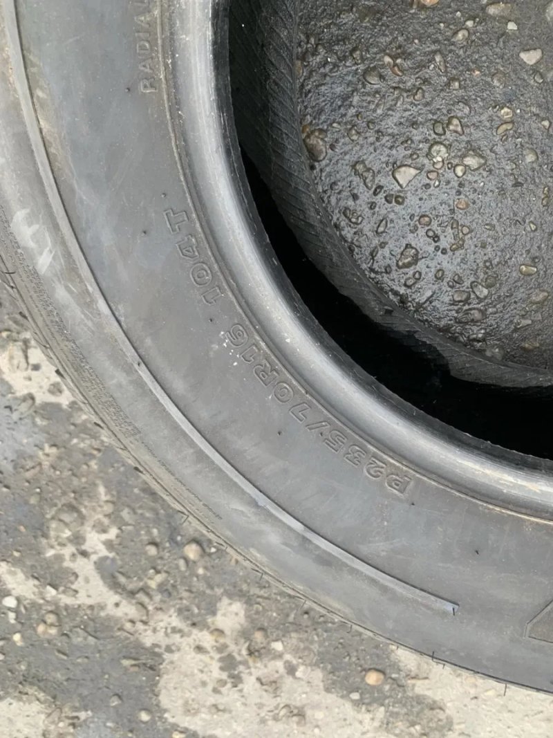 Шина 1 штука 235/70 R16 Hankook 2023 рік — фото 3
