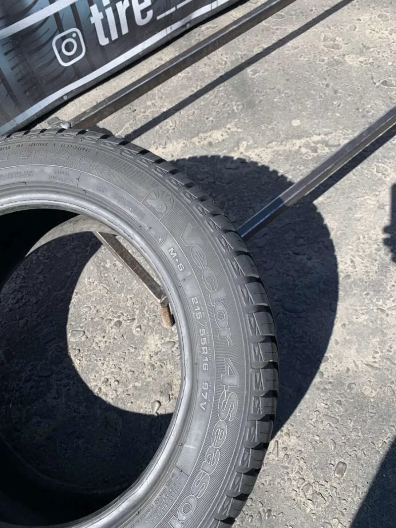 Шина 215/55 R16 Goodyear одиночка всесезонн 6,5 мм — фото 4