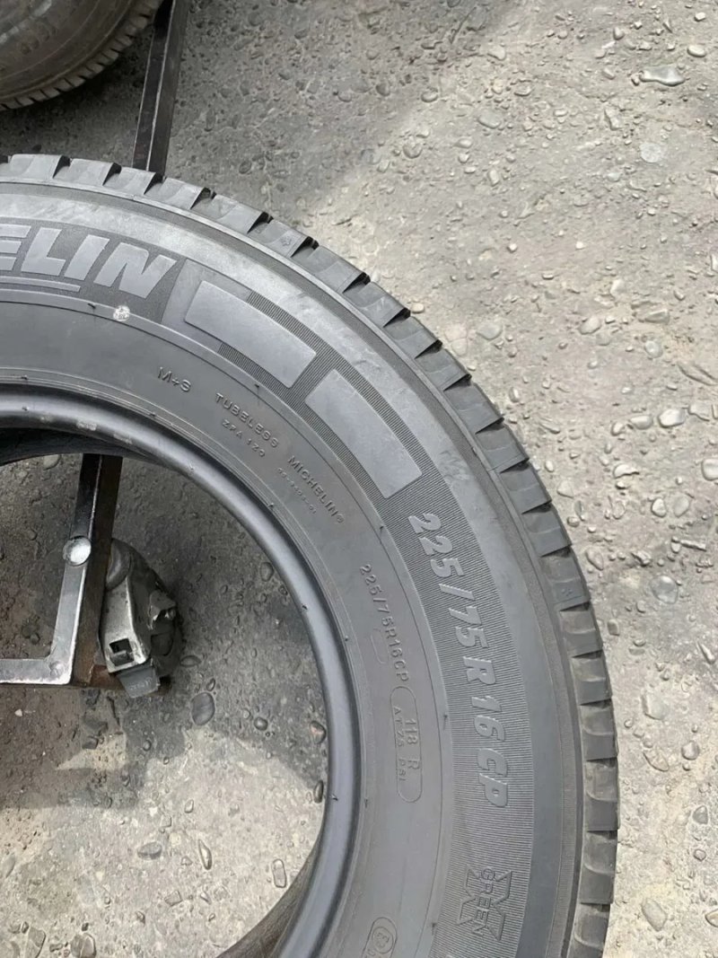 Шина 225/75 R16С Michelin 6- 6,2мм 225 75 16С — фото 6