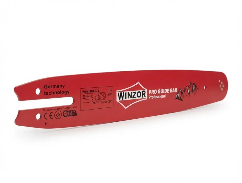 Шина 35 см. для бензопил ST MS180(25зубів/50ланок)Winzor PRO 3/8" — фото 7