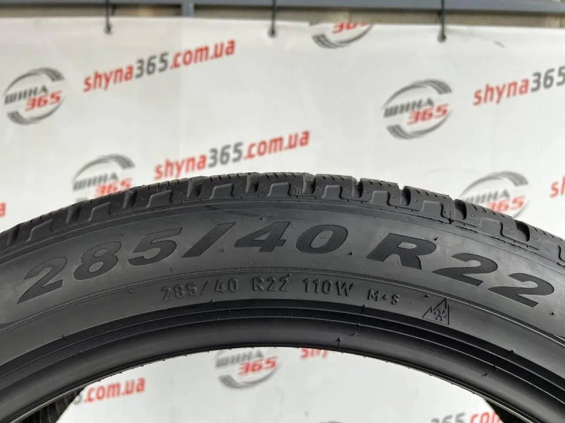 Шина б/у 285/40 R22 Pirelli Scorpion Winter — європейська зимова, протектор 6 мм, від 1 шт — фото 4
