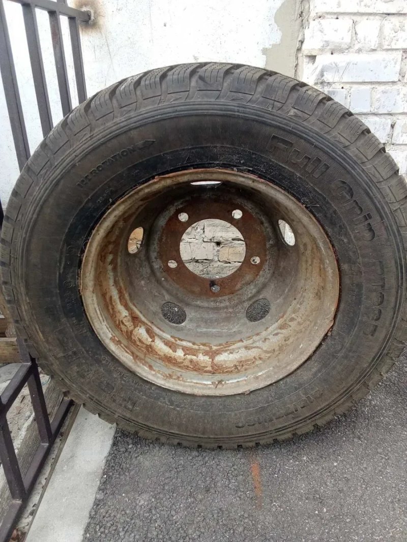 Шина з диском рено маскот. — фото 3