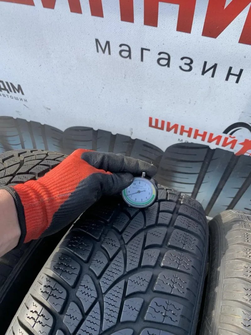 Шини 185/65 R15 Dunlop 2023р зима 7,4мм — фото 4