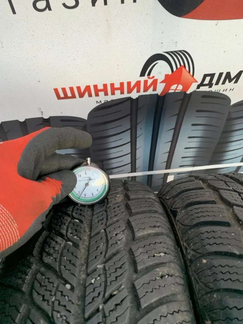 Шини 185/65 R15 пара Riken, 6,5мм зима. — фото 3