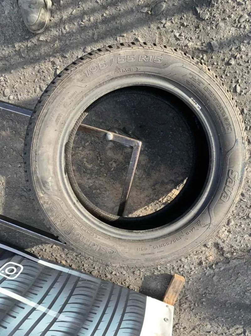 Шини 195/55 R15 пара Sava 8,7мм, зима — фото 6