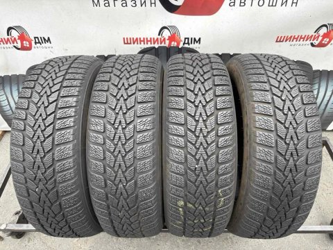 Шини 195/65 R15 пара Dunlop  2022p зима  8мм