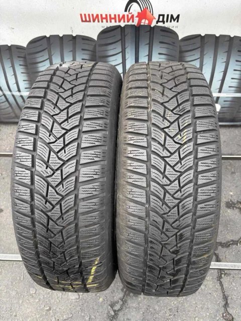 Шини 195/65 R15 пара Dunlop зима 2023p  7мм
