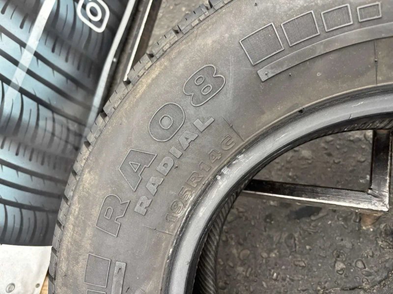 Шини 195/R14C Hankook 2023р всесезон 8,4мм — фото 6